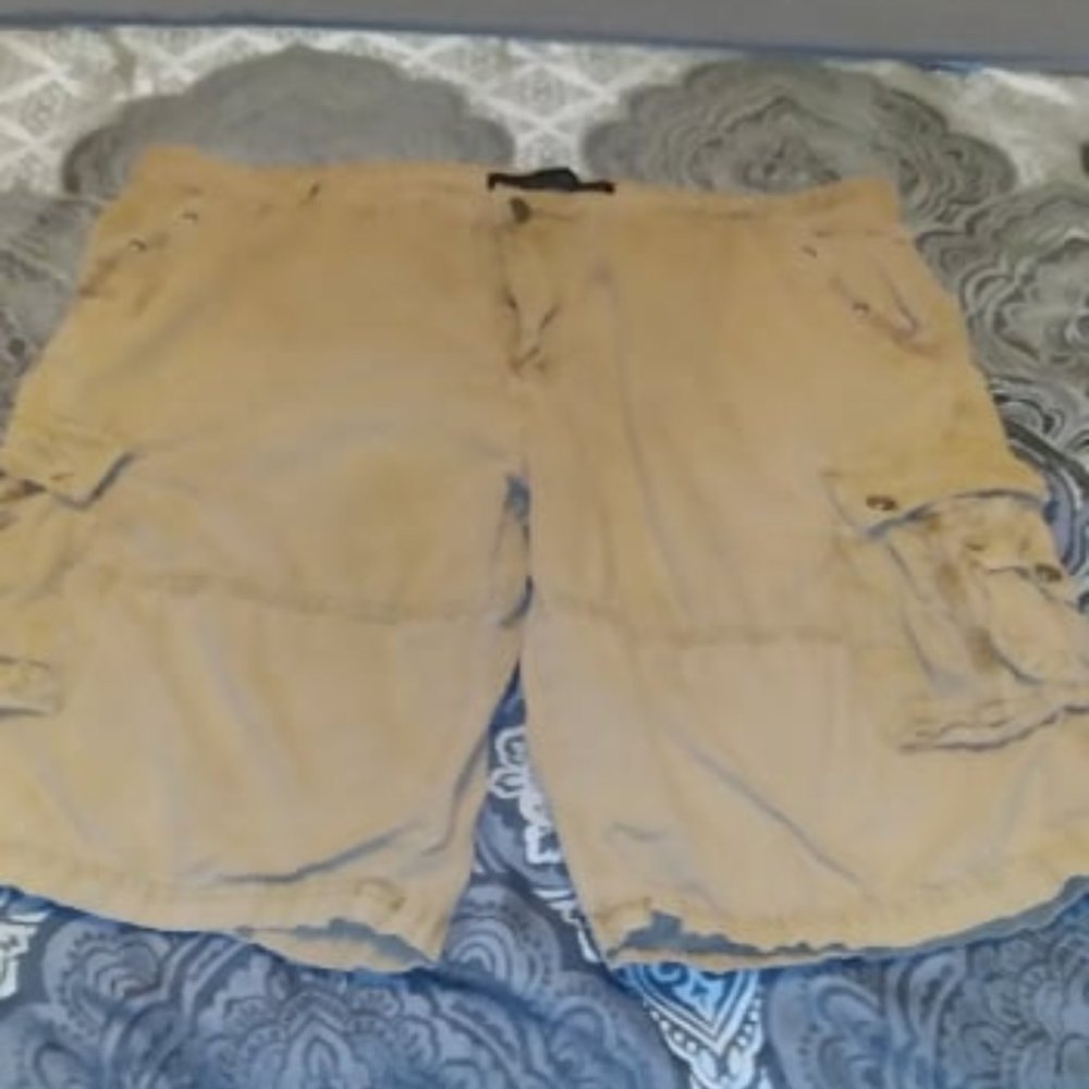 Truth Substance Khaki Cargo Shorts - 42